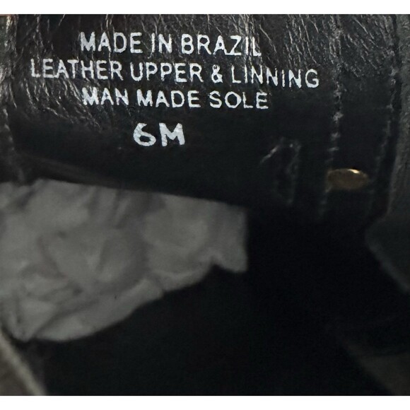 Tory Burch Adrienne Black Suede Wedge Heel Chelsea Ankle Boot Women 6 M Chic - Picture 10 of 12